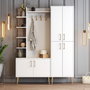 Hanah Home Viyana Da - Blanco y Oro
